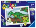 neuveden: CreArt Toulající se dinosaurus