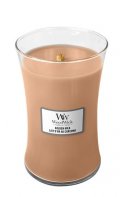 neuveden: WoodWick Golden Milk svíčka váza 609g