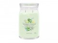 neuveden: YANKEE CANDLE Cucumber Mint Cooler svíčka 567g / 2 knoty (Signature velký)