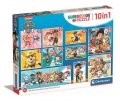 neuveden: Puzzle Tlapková patrola 10v1