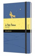 neuveden: Moleskine Malý princ zápisník modrý L, linkovaný
