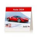 neuveden: Kalendář stolní 2024 - MiniMax Auta