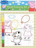 neuveden: Prasátko Peppa - Omalovánkové puzzle