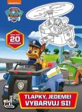 neuveden: Vybarvuj si! Tlapková patrola Tlapky, jedeme!