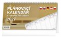 : Kalendář 2027 stolní: Plánovací s evropskými svátky, 25 x 12,5 cm