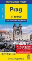 neuveden: Prag - Karte touristischer Attraktionen /1:10 tis.