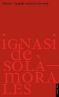 De Solá-Morales Ignasi: Diference - Topografie současné architektury