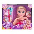 neuveden: Sparkle Girlz Česací hlava s doplňky