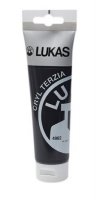 neuveden: LUKAS akrylová barva TERZIA - Ivory black 125 ml