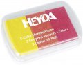 neuveden: HEYDA Razítkovací polštářek - mix žlutý, oranžový, červený