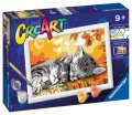 neuveden: Ravensburger CreArt - Podzimní koťata