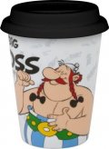 neuveden: Asterix a Obelix Hrnek porcelánový cestovní s víčkem 420 ml - Obelix Big Bo