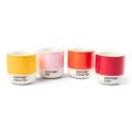 neuveden: Pantone Hrnek Macchiato - Yellow, Red, Orange, Light Pink (set 4 ks)