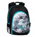 neuveden: Bagmaster Studentský batoh DIGITAL 20 B TURQUOISE/GRAY/BLACK