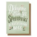 neuveden: Přání Děkujeme Vám za spolupráci