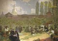 neuveden: Pohled Alfons Mucha – Bratrská škola v Ivančicích, krátký (Slovanská epopej