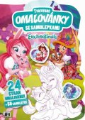 neuveden: Enchantimals - Tvarované omalovánky se samolepkami