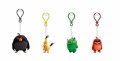 neuveden: Angry Birds - 3D figurka 4-4,8 cm s nylon přívěskem(více druhů)