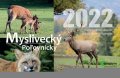 neuveden: Kalendář 2022 - Myslivecký, stolní týdenní, 214 x 140 mm