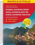 neuveden: Rakousko, Lichtenštejnsko, Jižní Tyrolsko / autoatlas (spirála) 1:200 000