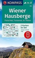 neuveden: Wiener Hausberge, Pielachtal, Traisental, St. Pölten 1:50 000 / sada 2 turi