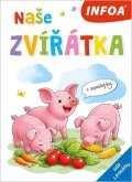 : Naše zvířátka - sešit s prasátky (+ samolepky)