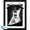 neuveden: Metallica Zarámovaný plakát - Papa Het Guitar