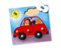 neuveden: Puzzle - auto - MAXI úchytky