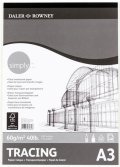 neuveden: Daler - Rowney SIMPLY skicák Tracing A3, 60 g / m2, 40 listů