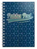 neuveden: Pukka Pad Spirálový blok Glee Jotta A5, papír 80g, 100 listů, tmavě modrý