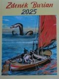 neuveden: Kalendář 2025 Zdeněk Burian - nástěnný