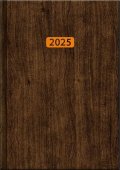 neuveden: Diář 2025 Wood, týdenní A5