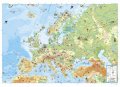 neuveden: AKN Dětská nástěnná mapa Evropy lamin. v tubusu