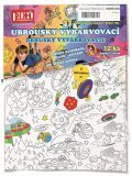 neuveden: Vybarvovací ubrousky Vesmír 12 kusů