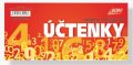 neuveden: Účtenky balené 155 x 70 mm, nelepené, 50 listů