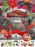 neuveden: Metalická samolepková knížka Draci
