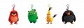 neuveden: Angry Birds - 9cmplyšová hračka s nylon přívěskem (více druhů)