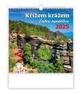 neuveden: Kalendář nástěnný 2025 - Křížem krážem Českou republikou