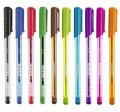 neuveden: Kores Kuličkové pero K1 Pen Super Slide 1 mm - sada 10 barev(modrá, černá, 