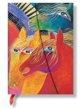 neuveden: Zápisník - Wild Horses of Fire Wrap, midi 120x170