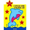neuveden: I stick and colour in! - Dolphin 2-3 ye