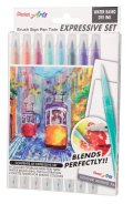 : Akvarelový set Pentel Art Brush Sign Pen Twin - Krajina