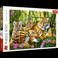 neuveden: Trefl Puzzle Tygří rodina / 500 dílků