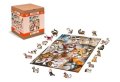neuveden: Wooden City Puzzle Kočky v Londýně 150 dílků, dřevěné