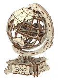 neuveden: Wooden City Puzzle 3D Otočný Globus, dřevěné