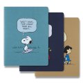 neuveden: Sešit Moleskine Peanuts - XL, linkované, 3 ks, limitovaná edice