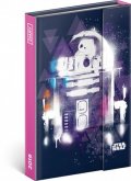 neuveden: Diář 2019 - Star Wars - týdenní magnetický, 10,5 x 15,8 cm