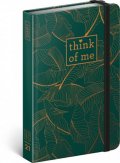 neuveden: Diář 2021: Tropical – Think of me-  týdenní, 11 × 16 cm