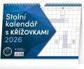 neuveden: Kalendář 2026 stolní: s křížovkami s háčkem, 30 × 21 cm