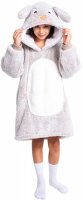 neuveden: Cozy Noxxiez mikinová deka pro děti 7-12 let - Králík